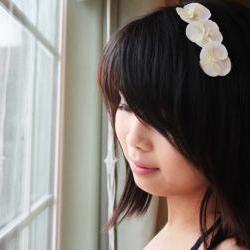 Silk White Hydrangea, Hydrangea hair clip, white bridal hair clip, wedding hair, flower hair