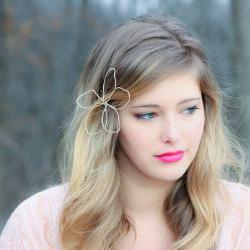 honey flower hair pin